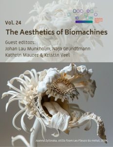 Vol.24 Aesthetics of Biomachines – Culture Machine